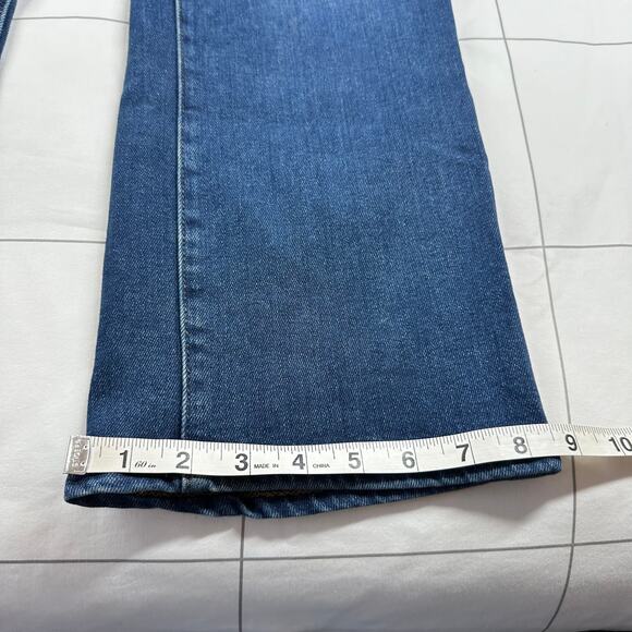 Good American Jeans Womens 30 Blue811 Good Legs Crop Mini Bootcut Stretch Denim - Picture 13 of 13